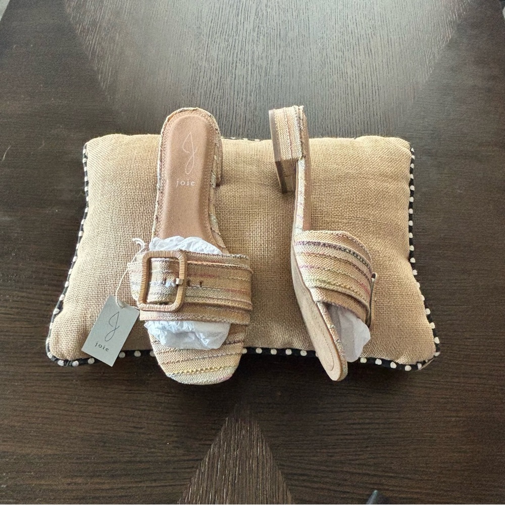 Joie NWT block-heel mule sandals - Picture 2 of 5